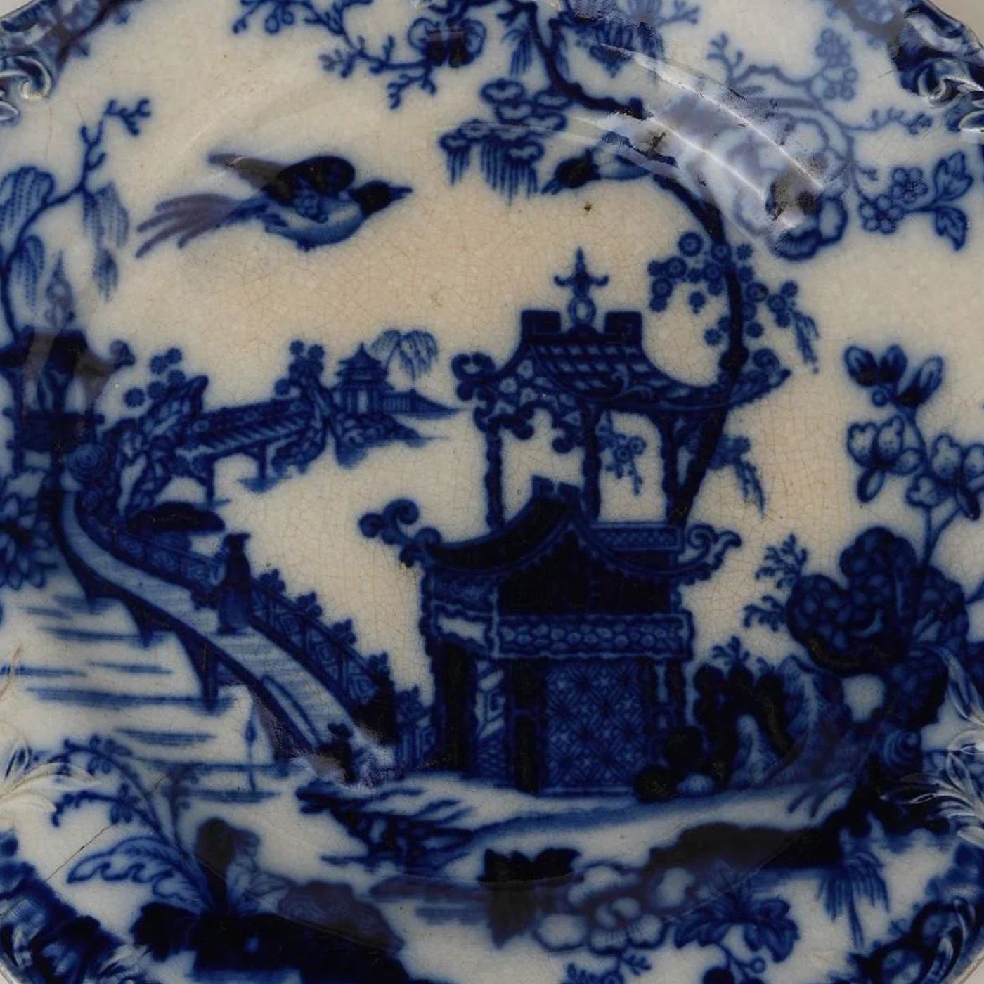 Antique Pagoda Pattern By Rorstrand Of Sweden