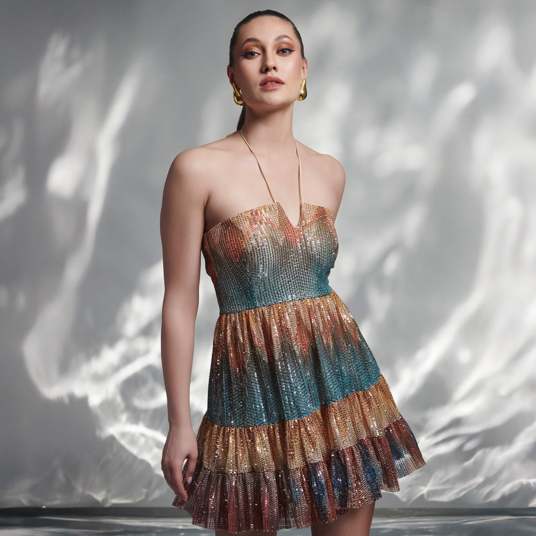 Aquila Ruffle Dress
