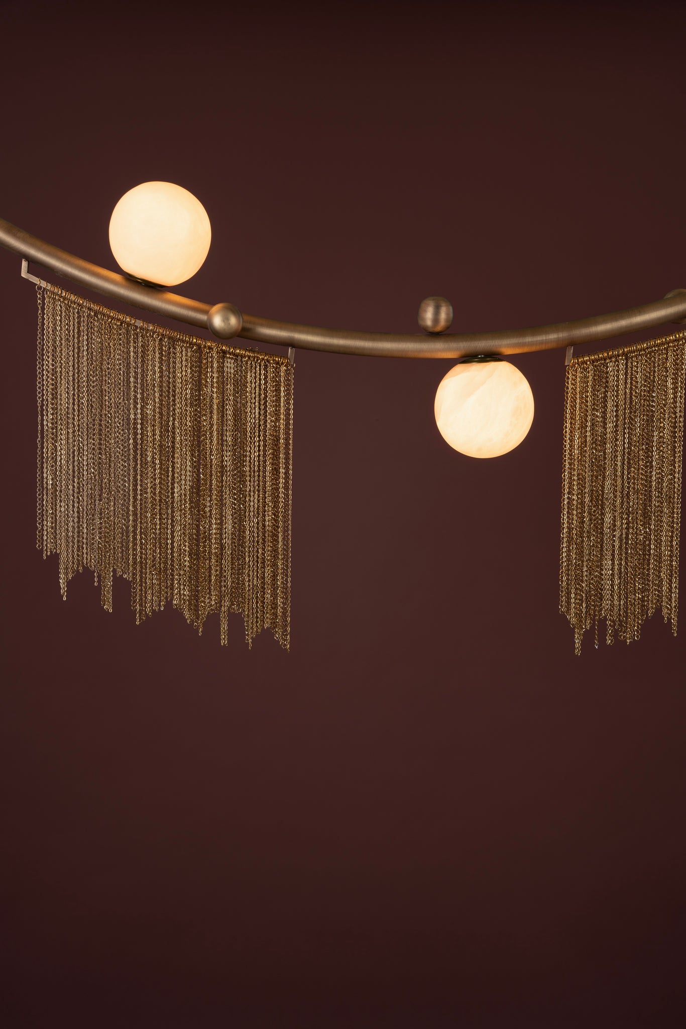 Linear Shooting Star Chandelier