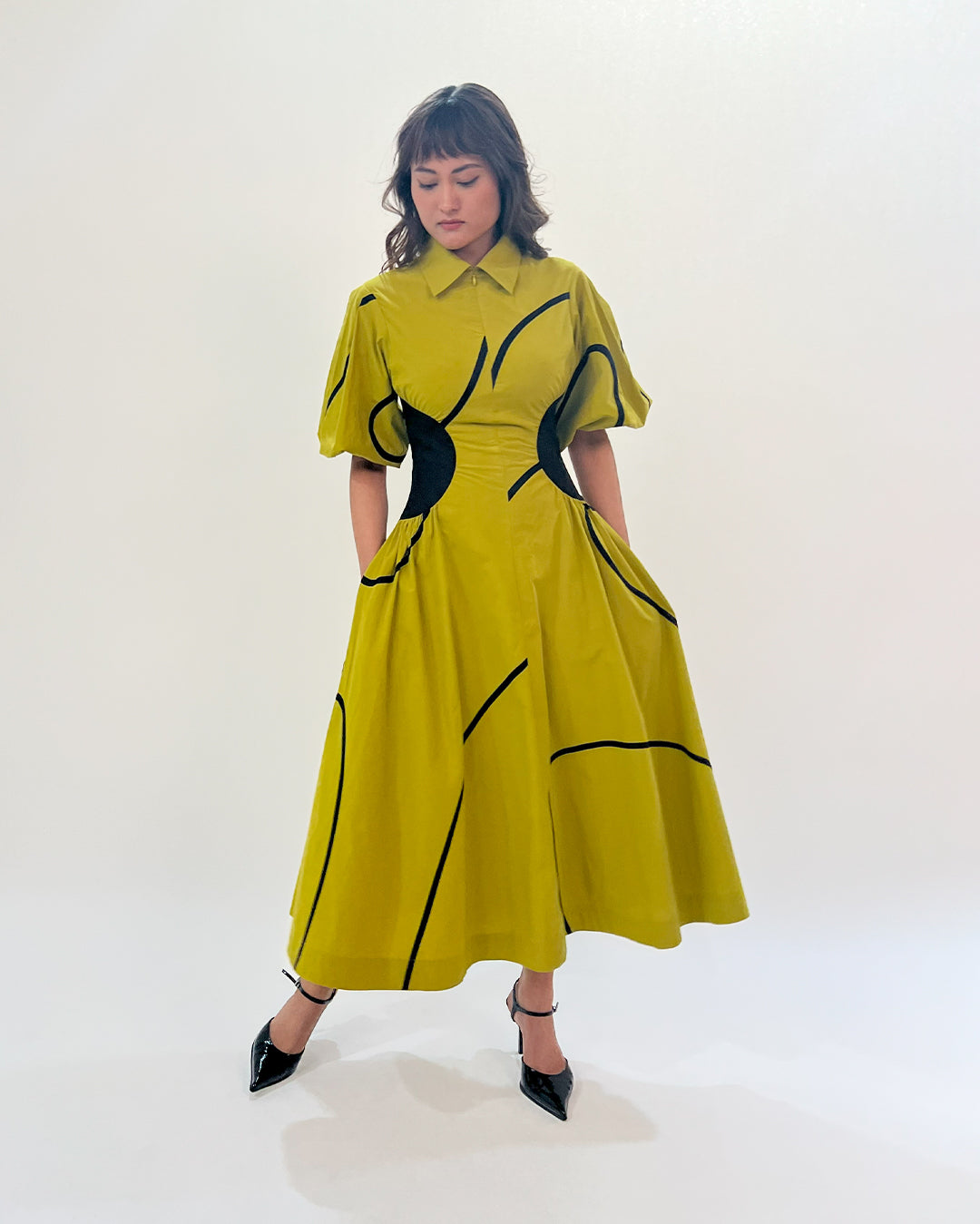 Illusion Tape Dress