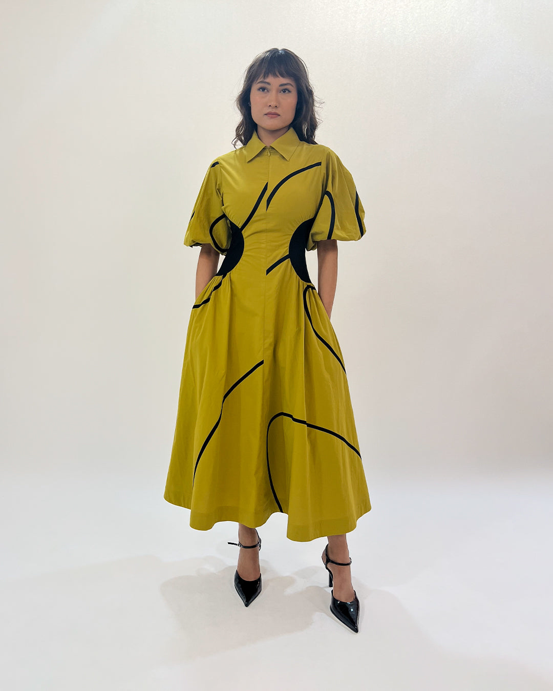 Illusion Tape Dress