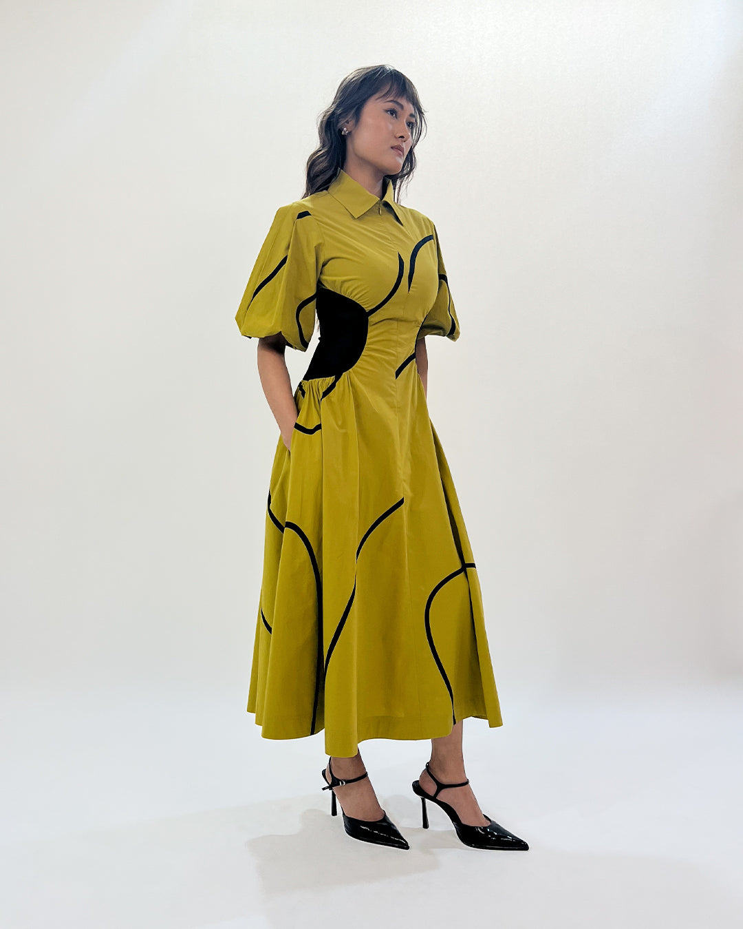 Illusion Tape Dress