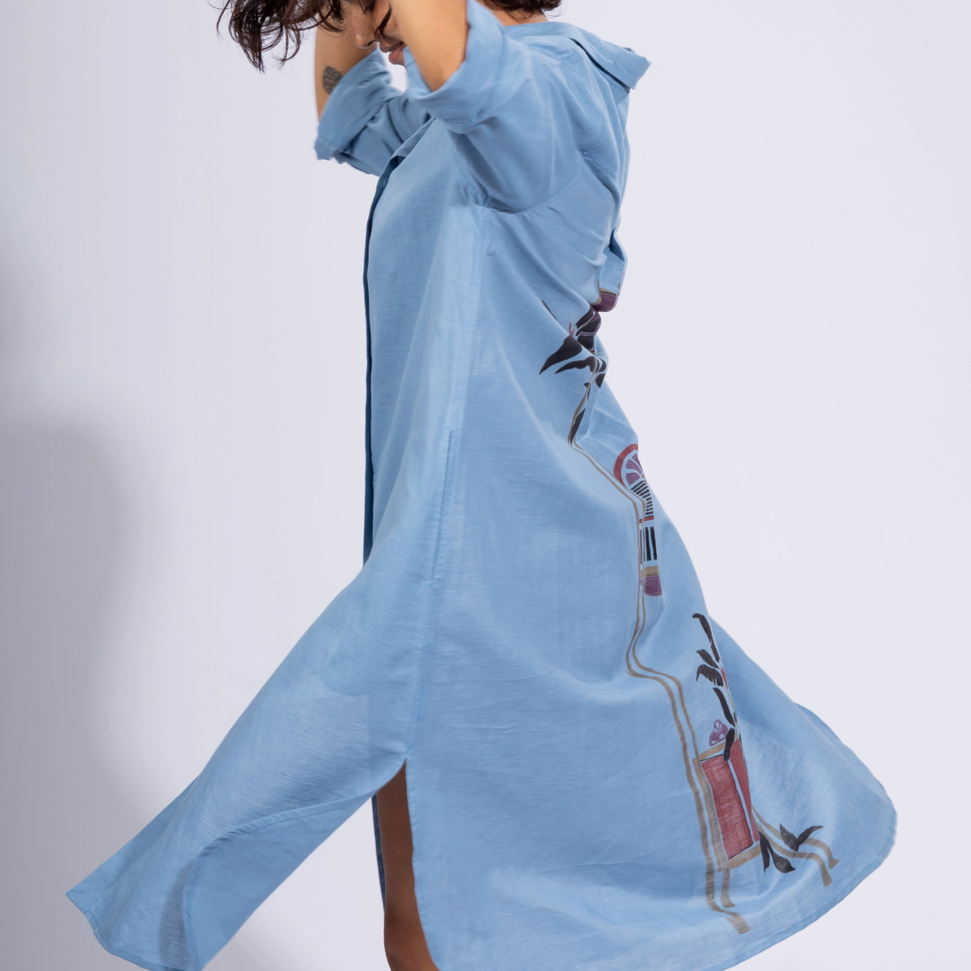 Azure Nako Dress