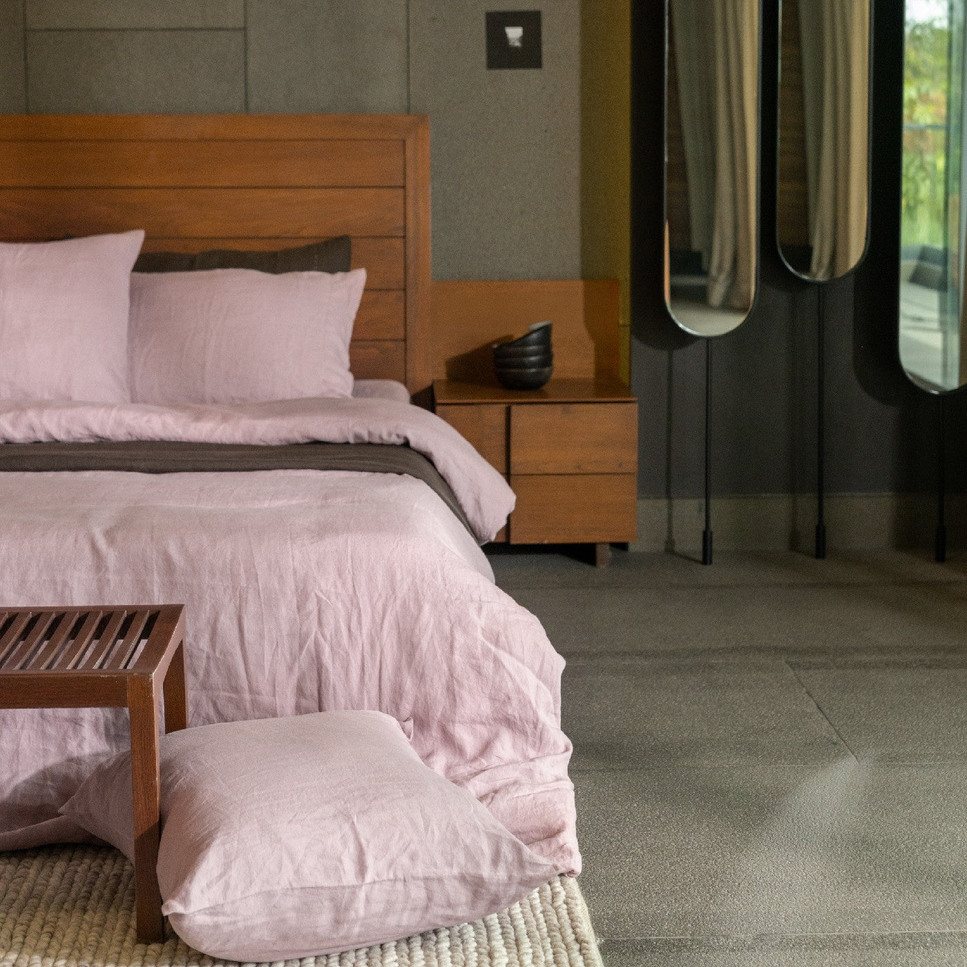 Woodrose Bedsheet Set