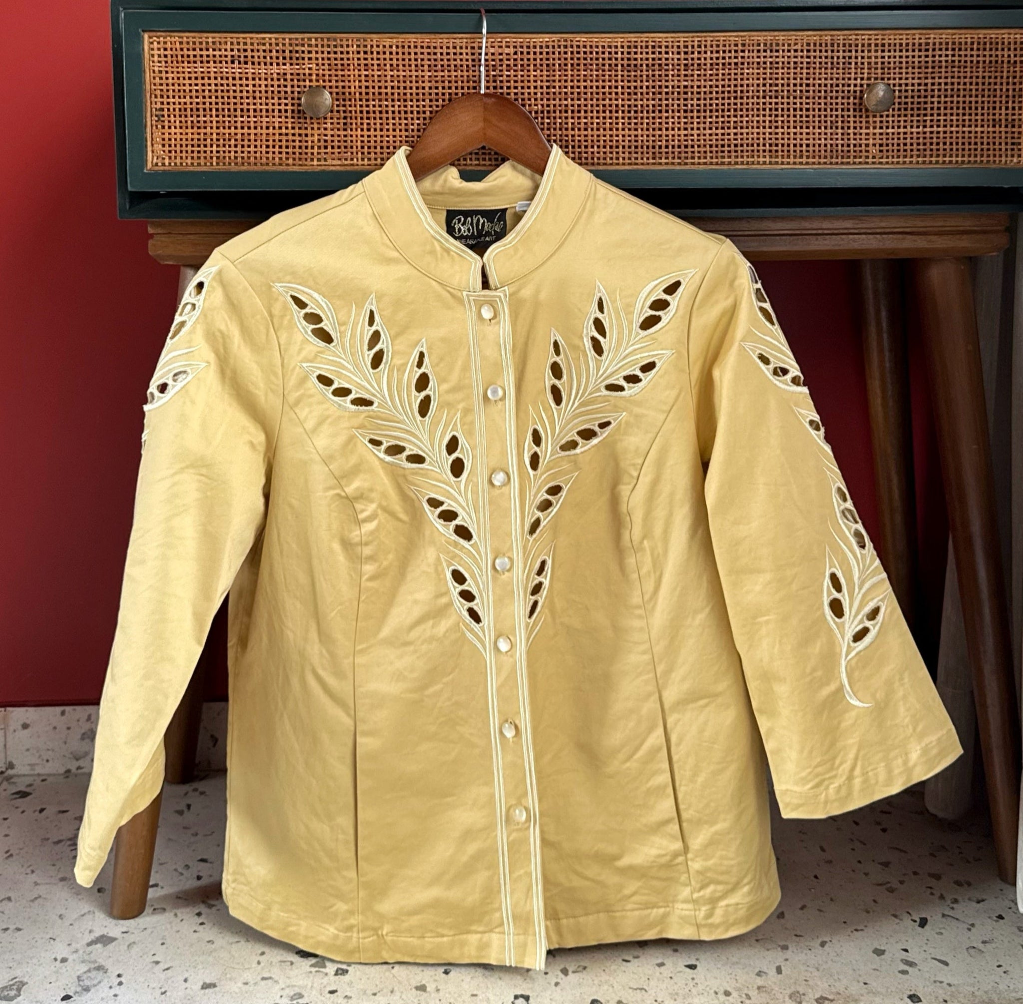 '90s Bob Mackie Wearable Art Shirt
