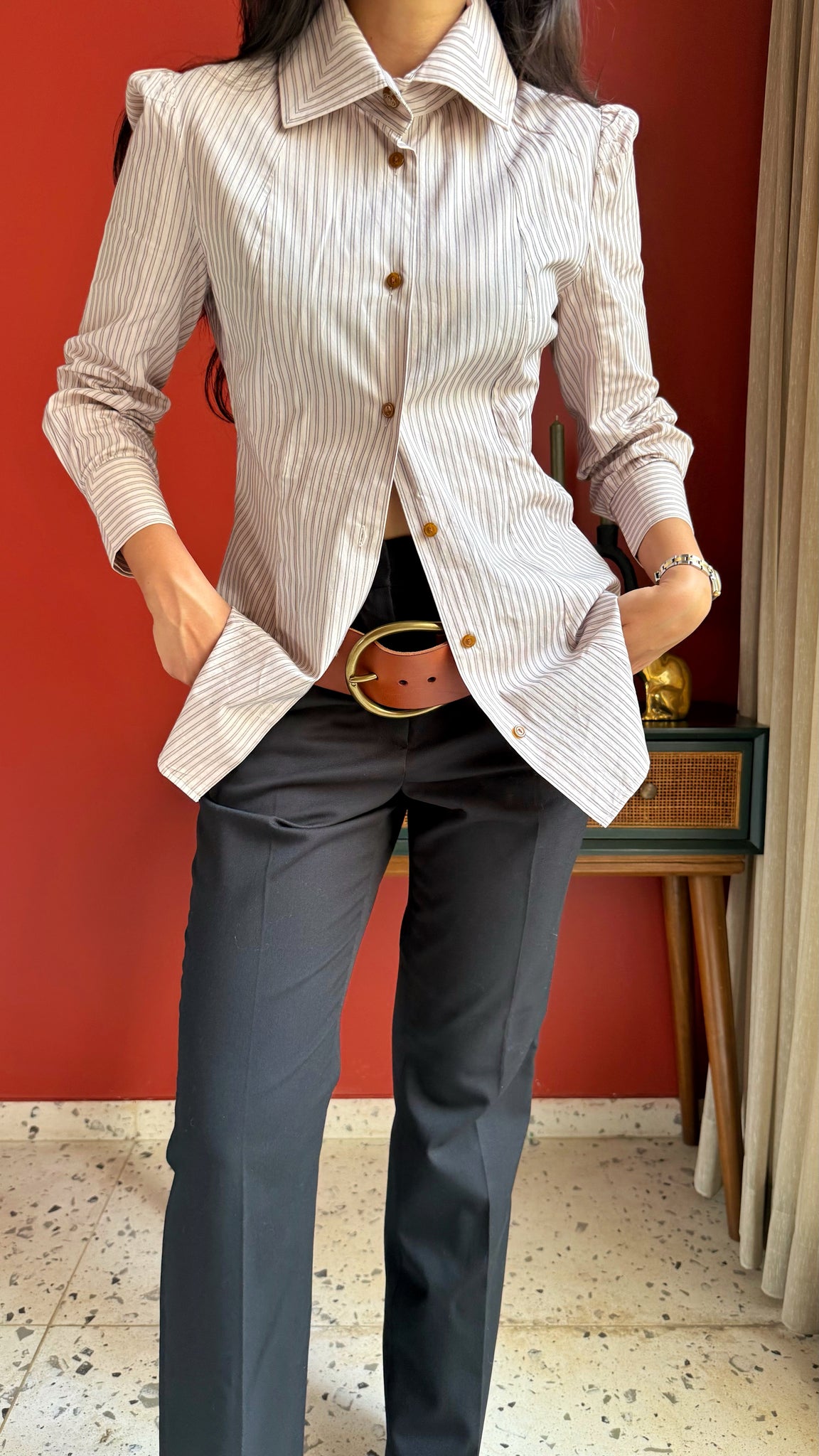 Vivienne Westwood Pinstriped Shirt
