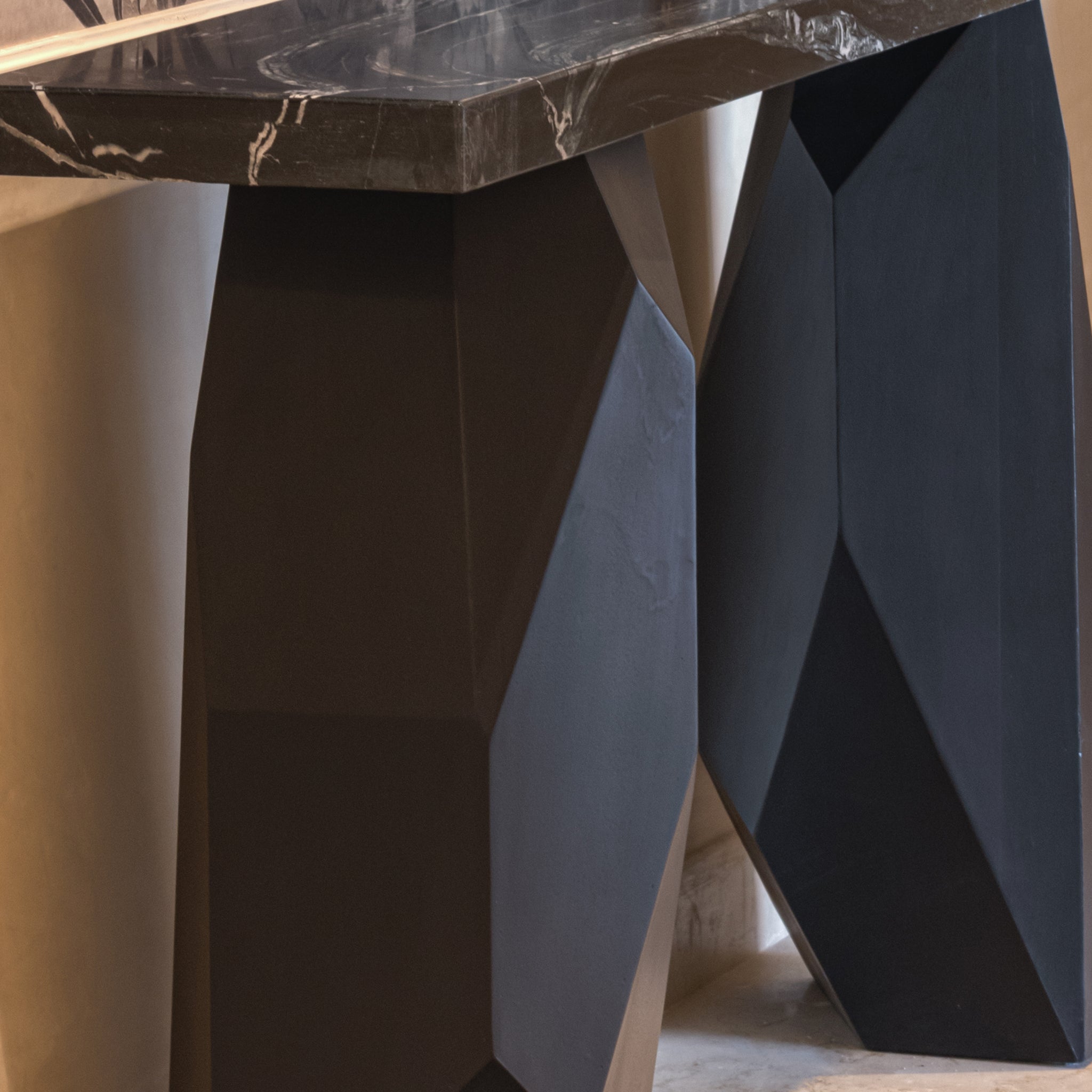 Origami Bolster Console Table