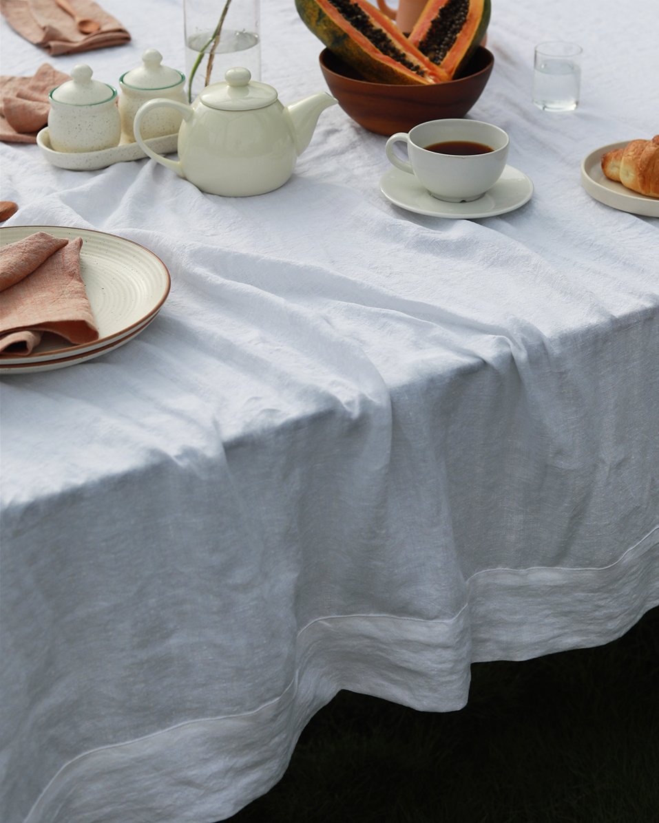 Taj Linen Tablecloth
